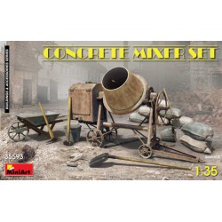 MINIART 35593 1/35 Concrete Mixer Set