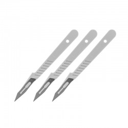 MODELCRAFT PKN1007/3 Set de 3 Scalpels Jetables