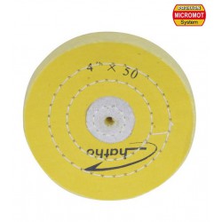 PROXXON 28000 Muslin polishing wheel, stiff 100 x 15mm