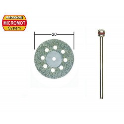 PROXXON 28846 Diamond-coated cutting discs with cooling holes