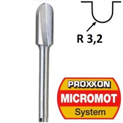 PROXXON 29030 Fraise à gorge Ø 6,4 mm