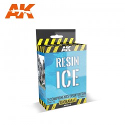 AK INTERACTIVE AK8012 RESIN ICE - 2 COMPONENTS