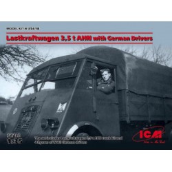 ICM 35418 1/35 Lastkraftwagen 3,5t AHN w.German Drivers Limited