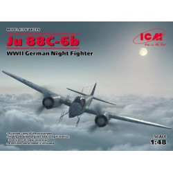 ICM 48239 1/48 Ju 88C-6b, WWII German Night Fighter