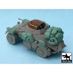 BLACK DOG T48028 1/48 Sd.Kfz. 222 Accessories Set For ICM 48191