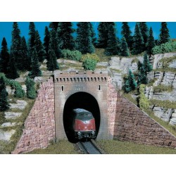 VOLLMER 42501 HO 1/87 Portail de Tunnel Simple Voie - Tunnel portal 2 pcs
