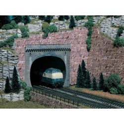 VOLLMER 42502 HO 1/87 Tunnel portal, double track, 2 pcs