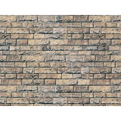 VOLLMER 46038 HO 1/87 Feuilles Carton Mur de Basalt 25x12.5cm 10pcs