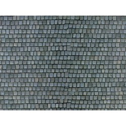 VOLLMER 46041 HO 1/87 Wall plate cobblestone cardboard 25 x 12,5 cm 10 pcs