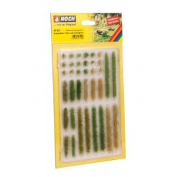 NOCH 07125 Grass Tufts “light and dark green” 6mm