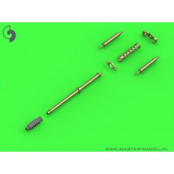 MASTER MODEL AM-72-109 1/72 AH-64 Apache - M230 Chain Gun barrel (30mm), Pitot tubes and tail antenna (resin, PE and turned part