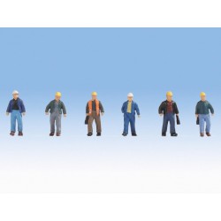 NOCH 15057 HO 1/87 Construction Workers