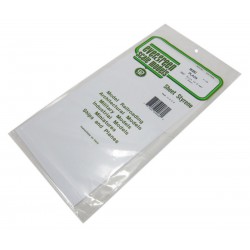 EVERGREEN EG9080 White Sheet Styrene 150 x 2 x 300 mm (1p.)