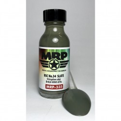 MR.PAINT MRP-335 BSC No.34  Slate (British WWII AFV) 30 ml.
