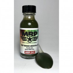 MR.PAINT MRP-341 Deep Bronze Green No.24 (British WWII AFV) 30 ml.