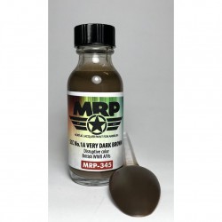 MR.PAINT MRP-345 SCC No.1A Very Dark Brown (British WWII AFV) 30 ml.