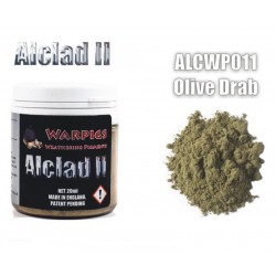 ALCLAD II Lacquers ALCWP011 Weathering Pigments Warpigs Olive Drab 20ml