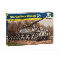 ITALERI 7076 1/72 M12 Motor Gun Carriage