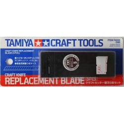 TAMIYA 74055 Craft Knife Replacement Blade (5 pcs)