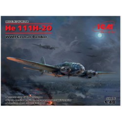 ICM 48264 1/48 He 111H-20, WWII German Bomber
