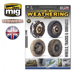 AMMO BY MIG A.MIG-4524 The Weathering Magazine 25 Wheels, Tracks & Surfaces (English)