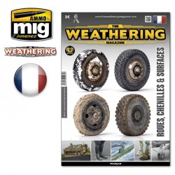 AMMO BY MIG A.MIG-4274 The Weathering Magazine 25 Roues, Chenilles & Surfaces (French)