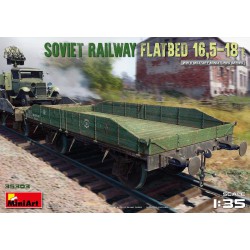 MINIART 35303 1/35 Soviet Railway Flatbed 16,5-18t