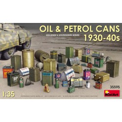 MINIART 35595 1/35 Oil & Petrol Cans 1930s-1940s