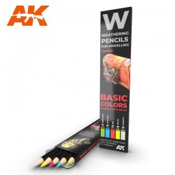 AK INTERACTIVE AK10045 WATERCOLOR PENCIL SET BASICS