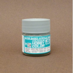 MR. HOBBY H334 Aqueous Hobby Colors (10 ml) Barley Gray BS4800/18B21