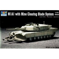 TRUMPETER 07277 1/72 M1A1 with Mine Clearing Blade System
