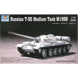 TRUMPETER 07282 1/72 Russian T-55 Medium Tank M1958