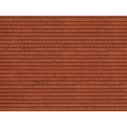 NOCH 56670 3D Cardboard Sheet “Roof Tile” 25x12.5cm