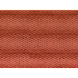 NOCH 56690 3D Cardboard Sheet “Plain Tile” 25x12.5cm