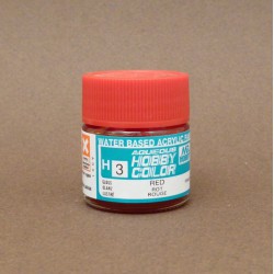 GUNZE H3 Aqueous Hobby Colors (10 ml) Red