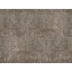 NOCH 56691 3D Cardboard Sheet “Plain Tile” 25x12.5cm