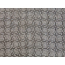 NOCH 56722 3D Cardboard Sheet “Modern Pavement” 25x12.5cm