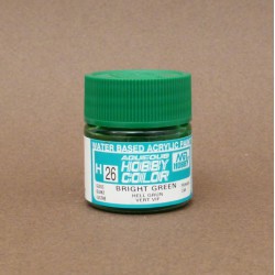 MR. HOBBY H26 Aqueous Hobby Colors (10 ml) Brigth Green