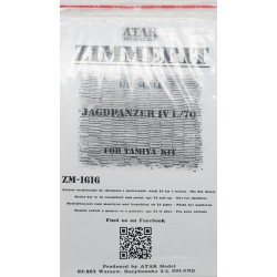 ATAK Model ZM-1616 1/16 Zimmerit Jagdpanzer IV L/70 For Tamiya Kit