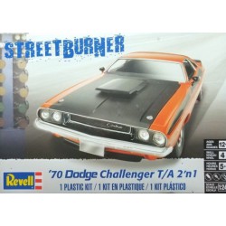 REVELL 85-2596 1/24 '70 Dodge Challenger T/A (2'n1) Street Burner