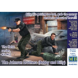 MASTERBOX MB24065 1/24 The Heist series,Kit2. The Johnson brothers (Bobby and Billy)