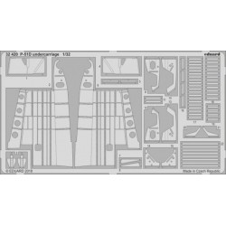 EDUARD 32420 1/32 Photo Etched P-51D undercarriage For Revell