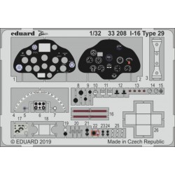 EDUARD 33208 1/32 Photo Etched Polikarpov I-16 Type 29 ICM