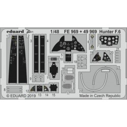 EDUARD FE969 Photo Etched 1/48 Hunter F.6 For Airfix