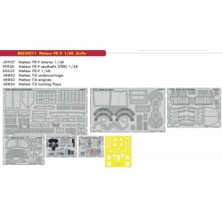EDUARD BIG49211 1/48 Photo Etched Meteor FR.9 For Airfix