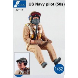 PJ PRODUCTION 321114 1/32 Pilote US Navy (50')