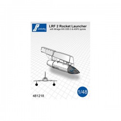 PJ PRODUCTION 481218 1/48 Lance roquettes LRF 2 avec pylône
