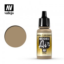VALLEJO 71.028 Model Air Sand Yellow Color 17 ml.
