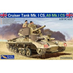 GECKO MODELS 35GM0004 1/35 Cruiser Tank Mk. I CS, A9 Mk.ICS