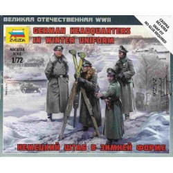 ZVEZDA 6232 1/72 German HQ Winter